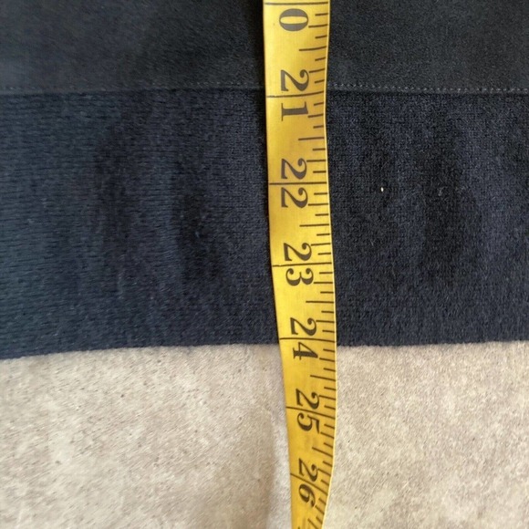 Repeat Luxury Sweater Womens Size Small Black Wool Cashmere Pullover Round Neck - Picture 5 of 10